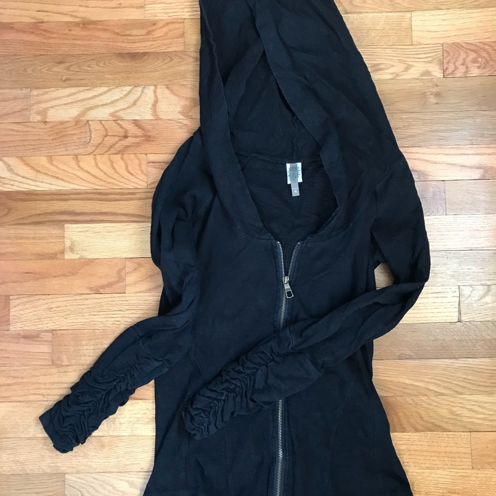 Black dressy hoodie